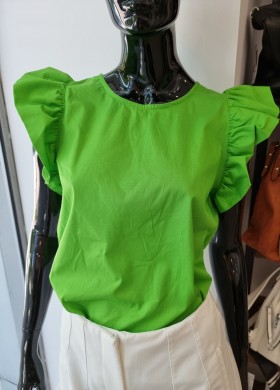Блуза харбали неон зелено