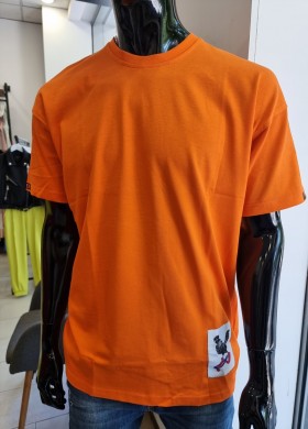 Мъжка тениска оранжева