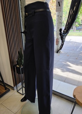 Панталон MISS CHIC тъмносин
