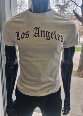 Тениска бяла Los Angeles